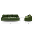 Sofa aodach uaine feur Mirage